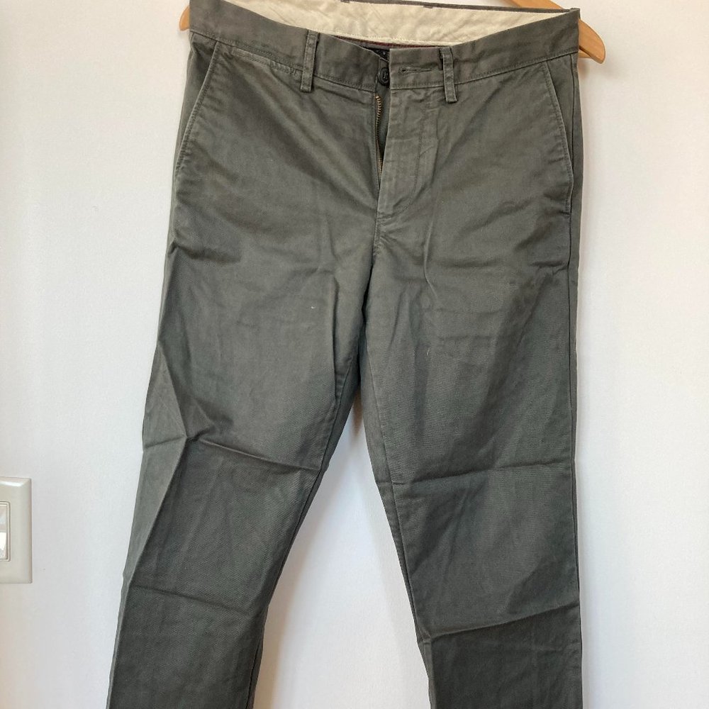 J Crew Broken In Urban Slim Chino - Slate